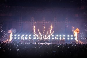 Mana on tour with Clay Paky lighting fixtures