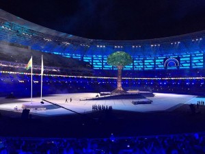 WI Creations specifies and fabricates set pieces for Islamic Solidarity Games in Baku