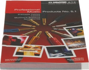Neuer Klotz MI-Katalog „Professional Music Products No. 5.1“ erschienen