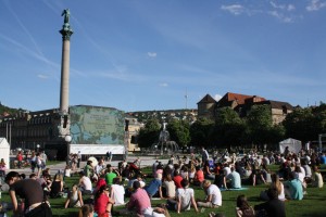 Screen Visions macht Stuttgarter Schlossplatz zum Open-Air-Kino