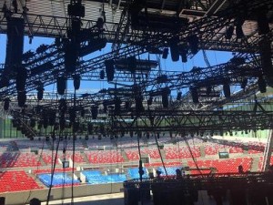 Black Sea Arena uses Prolyte for technical installation
