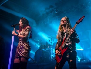 Elation ACL 360 Bar effects for Delain’s European tour