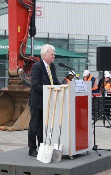 Spatenstich zur Westfalenhallen-Modernisierung