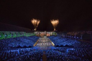 Robe BMFLs illuminate Basel Tattoo