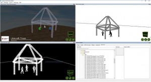 Capture-Integration von Litecraft Truss