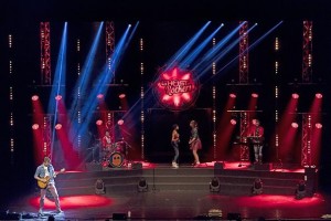 Ghost Rockers on tour with lighting design by Painting with Light’s Paco Mispelters