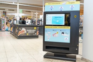 Corona: Harting liefert ersten Hygiene-Automaten aus
