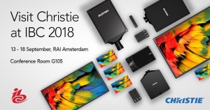 Christie auf der IBC 2018