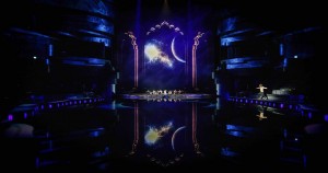 Robert Juliat followspots used for ‘La Perle by Dragone’