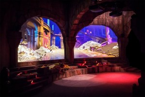 Painting with Light illuminates Bazyliszek dark ride at Legendia in Katowice