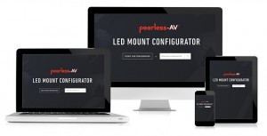 LED-Videowand-Konfigurator von Peerless-AV erhältlich