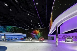 RGB setzt GLP-Scheinwerfer bei Volkswagen-Messeauftritt ein