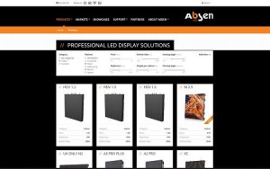 Absen Europe startet neue Website