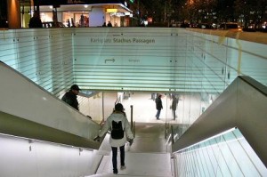 Osram LED im Eingangsbereich des Münchner Stachus 
