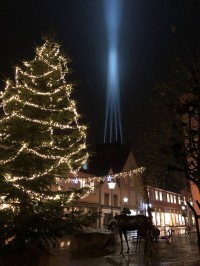 Corona: Warendorfer Weihnachtslichter mit Elation-Movinglights und Lichtsteuerungen von Visual Productions