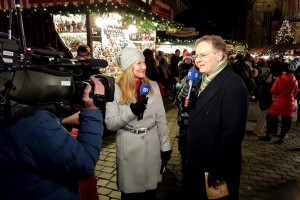 HD Wireless realisiert Drahtloskamera-Übertragung vom Nürnberger Christkindlesmarkt