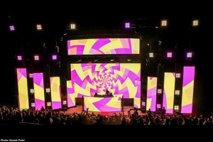 XL Video brings a glow to Red Rocks for Bassnectar