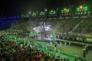 Singapore Chingay Parade with Robe fixtures