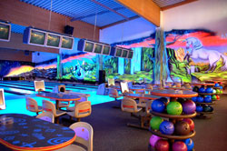 Dream-Bowl Bowlingcenter - ein fantastischen Sternenhimmel