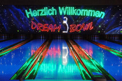 Dream-Bowl Bowlingcenter - ein fantastischen Sternenhimmel